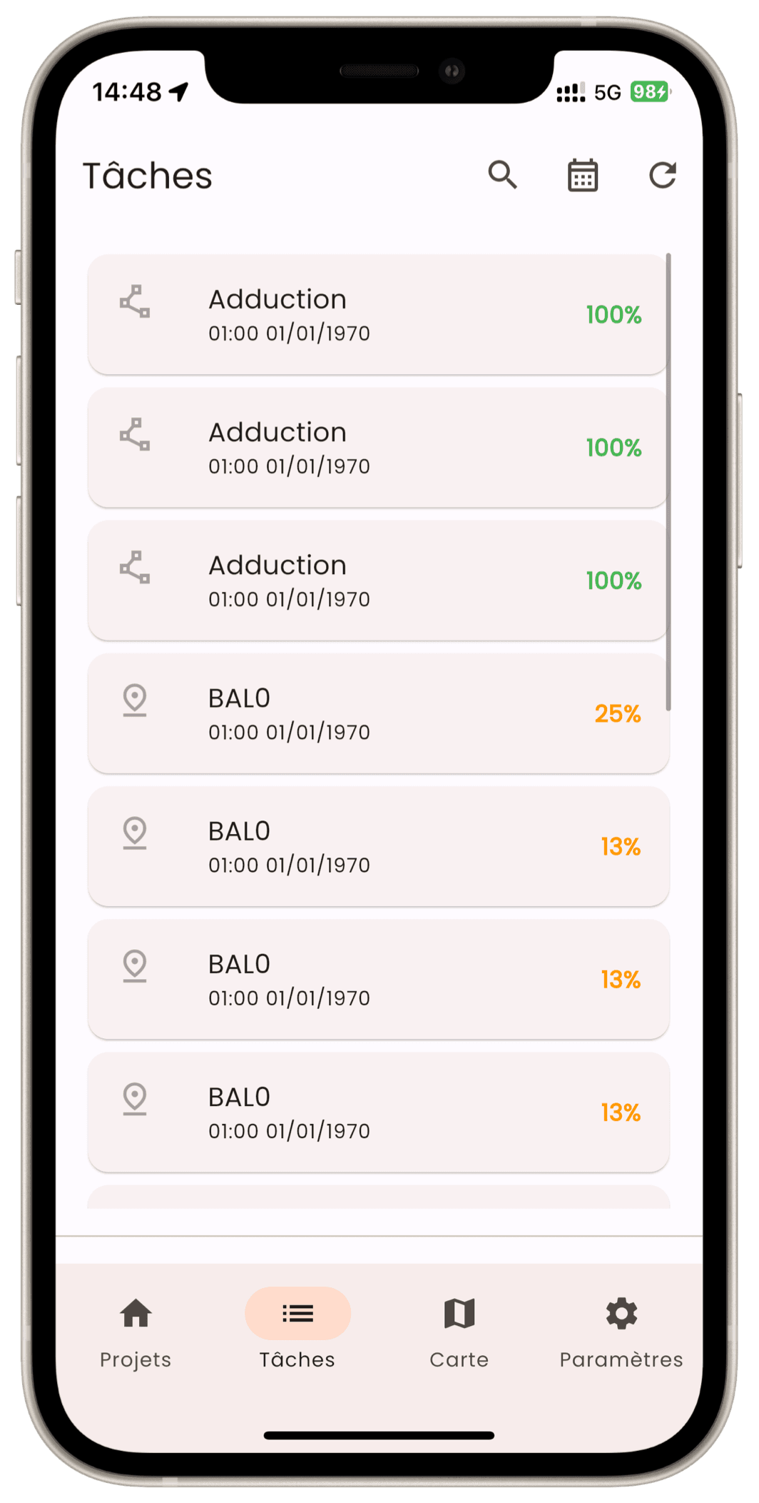 Infravisor application screenshot